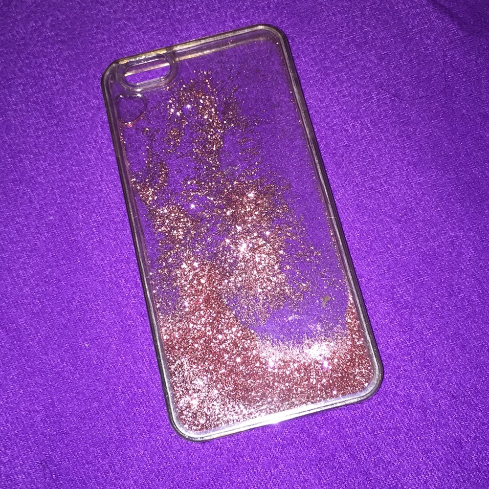 Glitter iPhone 6+ phone case